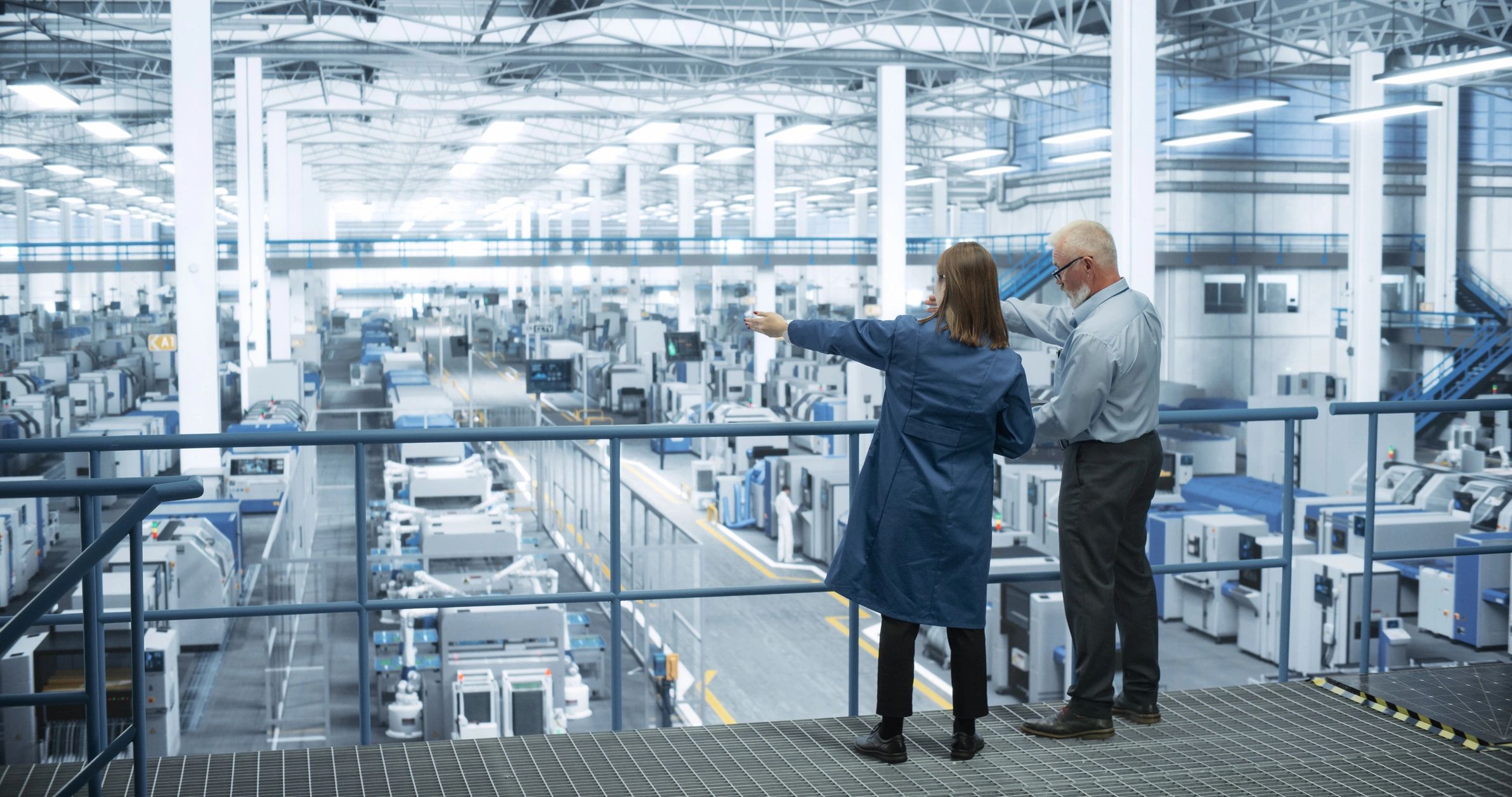 modern manufacturing facility